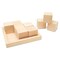 DIY Wood Block Puzzle, 1-3/4 inch Wood Cubes in Wood Tray, 4 or 9 Pieces | Woodpeckers